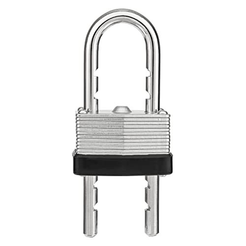 BRINKS 172-40061 Laminated Steel Padlock with Adjustable Shackle, 40mm