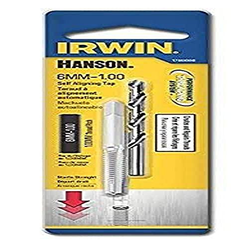 Irwin Tools Hanson 1788680 Pts Tap Plus Drill Combo 6mm-1.00/Number 9 for Tap Die Extraction