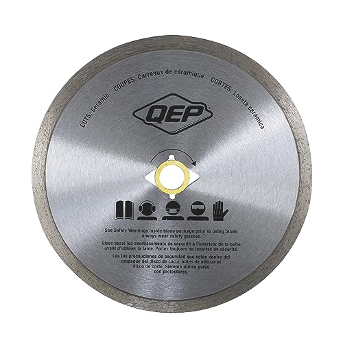 QEP 7" Continuous Rim Diamond Blade - For Wet Cutting of Ceramic Tile