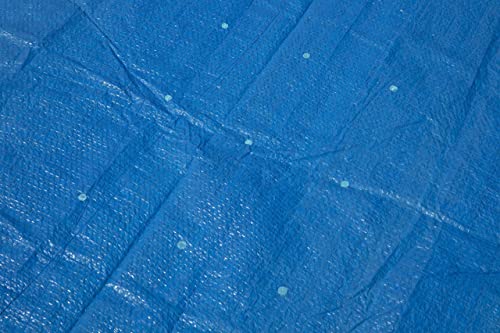 Bestway 58106 Above Ground Pool Cover, 118-inch by 79-inch, Blue