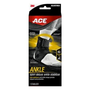 ace sport deluxe ankle stabilizer, adjustable