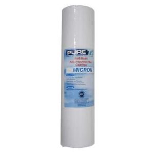 puret (gcb0987050) 9-7/8"x2.5" spun polypropylene sediment 50 micron filter