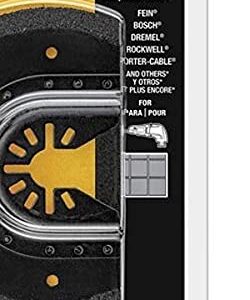 DEWALT Oscillating Tool Blade for Grout Removal, Carbide (DWA4219)