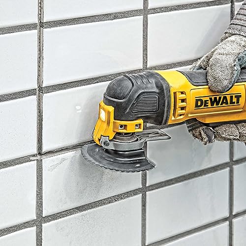 DEWALT Oscillating Tool Blade for Grout Removal, Fast Cutting, Carbide (DWA4220)