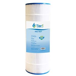 tier1 pool & spa filter cartridge | replacement for hayward c1200, star-clear plus, filbur fc-1293, pleatco pa120, unicel c-8412 and more | 120 sq ft pleated fabric filter media