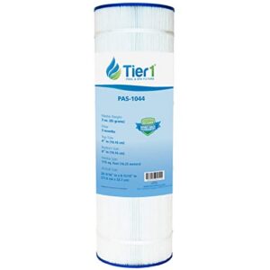 tier1 pool & spa filter cartridge | replacement for hayward cx1750re, c1900re, fc-1294, pleatco pa175, waterway pro clean 175 and more | 175 sq ft pleated fabric filter media