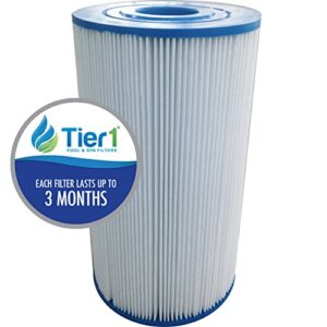 Tier1 Pool & Spa Filter Cartridge | Replacement for Watkins 31489, Filbur FC-3915, Unicel C-6330, C-6430, Pleatco PWK30, SD-00328 and More | 30 sq ft Pleated Fabric Filter Media