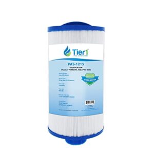 tier1 pool & spa filter cartridge | replacement for dream maker, pleatco pdm25p4, filbur fc-0136 | 25 sq ft pleated fabric filter media