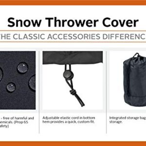 Classic Accessories Single Stage Snow Thrower Cover