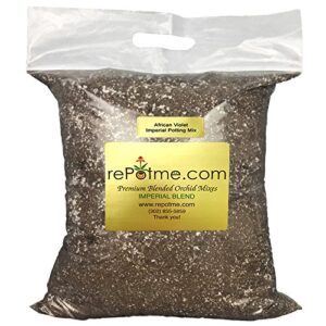 repotme african violet imperial potting soil mix - mini bag