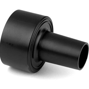 WORKSHOP Wet/Dry Vacs Vacuum Adapter WS25011A 2-1/2-Inch To 1-1/4-Inch Universal Shop Vacuum Hose Adapter for Shop Vacuum Accessories,Black