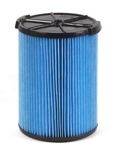 workshop wet/dry vacs vacuum filter ws22200f fine dust wet/dry vacuum filter (single shop vacuum cleaner filter cartridge) for workshop 5-gallon to 16-gallon shop vacuum cleaners