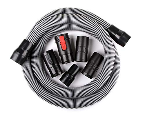 WORKSHOP Wet/Dry Vacs Vacuum Accessories , 1-7/8-Inch x 10-Feet Heavy Duty Contractor WS17823A Wet/Dry Vac Hose for Wet/Dry Shop Vacuums