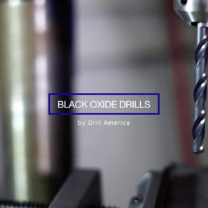 Drill America - DWDN17/32 17/32" High Speed Steel Black Oxide Drill Bit, DWDN Series