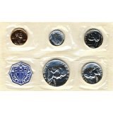 1959 - 5 coin silver proof set