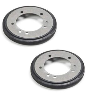 oregon (2 pack) 76-067-0 snow thrower drive disc outer diameter of 6-inch inner diameter of 5-3/8-inch by snapper