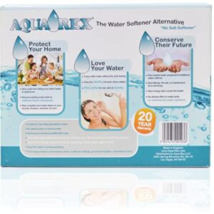 Aqua-Rex Water Softener Alternative Salt Free for Gas Heaters on City water, Soft water for Hair & Skin (WK1)