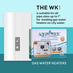 Aqua-Rex Water Softener Alternative Salt Free for Gas Heaters on City water, Soft water for Hair & Skin (WK1)