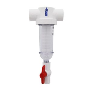 1 inch rusco / vu-flow 100 mesh spin down sediment water filter with one additional replacement screen