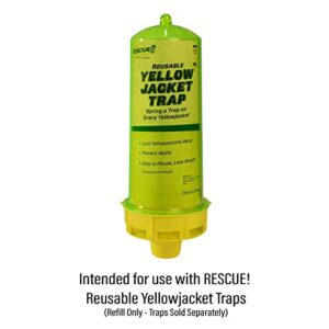 RESCUE! Yellowjacket Attractant – for RESCUE! Reusable Yellowjacket Traps – 4 Week Supply - 10 Pack