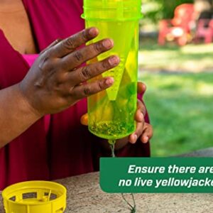 RESCUE! Yellowjacket Attractant – for RESCUE! Reusable Yellowjacket Traps – 4 Week Supply - 10 Pack