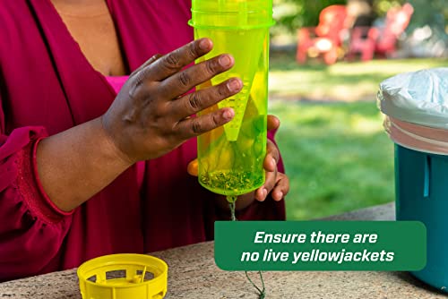 RESCUE! Yellowjacket Attractant – for RESCUE! Reusable Yellowjacket Traps – 4 Week Supply - 10 Pack