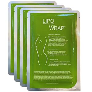 ultimate body applicator lipo wrap works for body firming cellulite reducing toning contouring 4 wraps