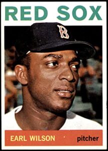 1964 topps # 503 earl wilson boston red sox (baseball card) ex red sox
