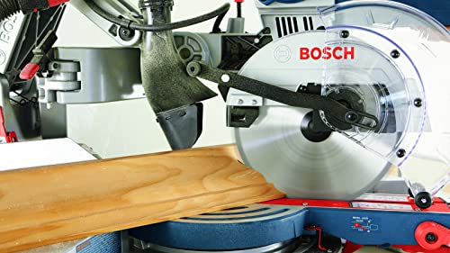 BOSCH CM10GD Compact Miter Saw - 15 Amp Corded 10 In. Dual-Bevel Sliding Glide Miter Saw with 60-Tooth Carbide Saw Blade