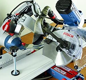 BOSCH CM10GD Compact Miter Saw - 15 Amp Corded 10 In. Dual-Bevel Sliding Glide Miter Saw with 60-Tooth Carbide Saw Blade