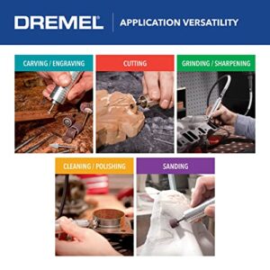 Dremel 9100-21 Fortiflex 2.5 Amp Flex Shaft Powerful Rotary Tool Kit- Hands-Free Speed Control for Precision Crafts & Projects, Detail Sander, Polisher, Engraver, Etcher