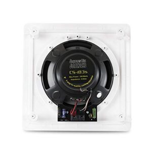 Acoustic Audio CS-I83S in Wall/Ceiling 8" Home Theater 5 Speaker Set 3 Way 1750 Watt CS-I83S-5S