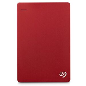 seagate backup plus slim portable (1tb) usb 3.0 2.5" external hard drive - red