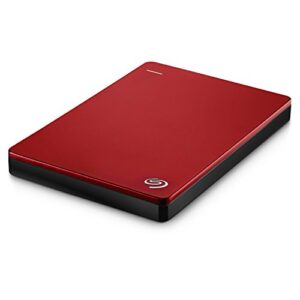 Seagate Backup Plus Slim Portable (1TB) USB 3.0 2.5" External Hard Drive - Red