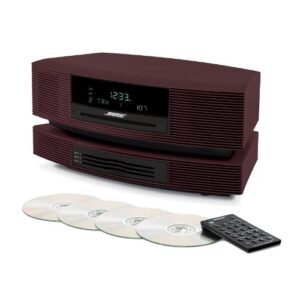 wave® music system iii with multi-cd changer - limited-edition burgundy