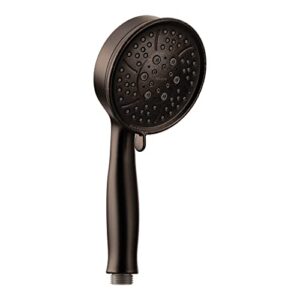 moen oil rubbed bronze replacement multi-function hand shower with 4 spray patterns, 164927