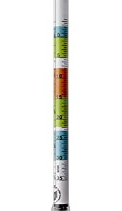 Hydrometer - Triple Scale Hydrometer for Home Brewing - Beer and Wine