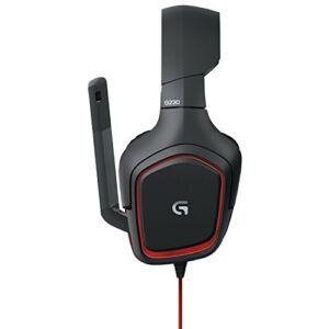 Logitech G230 Stereo Gaming Headset with mic (Renewed)