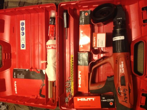 Hilti DX 460-MX Fully Automatic Powder-Actuated Fastening Tool - 370448