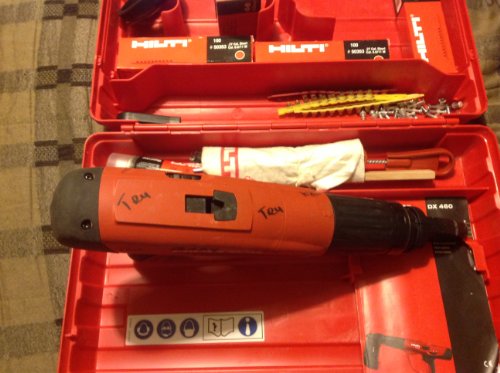 Hilti DX 460-MX Fully Automatic Powder-Actuated Fastening Tool - 370448