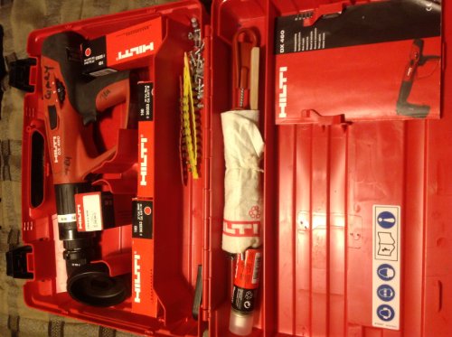 Hilti DX 460-MX Fully Automatic Powder-Actuated Fastening Tool - 370448