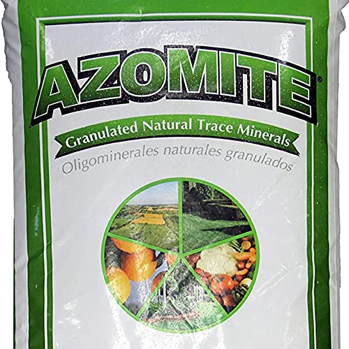 Azomite 44 Pound Multi-Use Granulated Organic Trace Mineral Soil Additive Micro-Fertilizer for Plant, Garden, Orchard, Crop Soil, and Root Systems