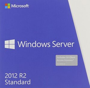 microsoft windows server standard 2012 r2 64 bit english dvd 10 clt
