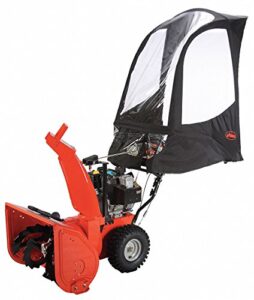 ariens snow cab enclosure for two-stage gas snow blowers, black