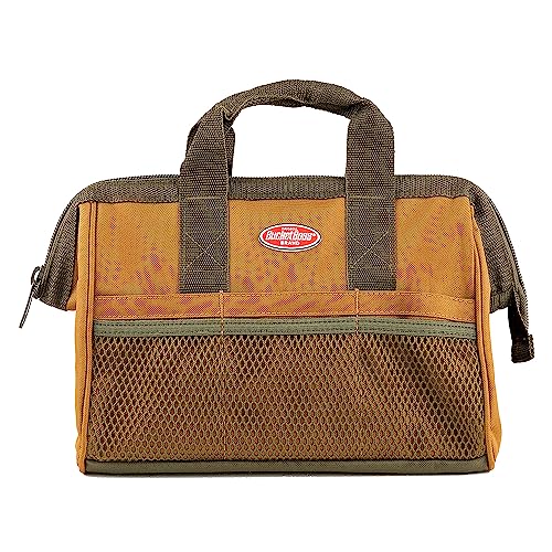 Bucket Boss Gatemouth 13 Tool Bag in Brown, 60013, 8 liters