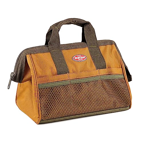 Bucket Boss Gatemouth 13 Tool Bag in Brown, 60013, 8 liters