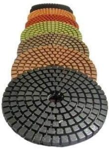 stadea grit 30 6" diamond polishing pads premium grade wet flexible 2.2 mm high