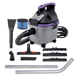 proteam wet dry vacuums, proguard 4 portable, 4-gallon wet dry vacuum cleaner with tool kit