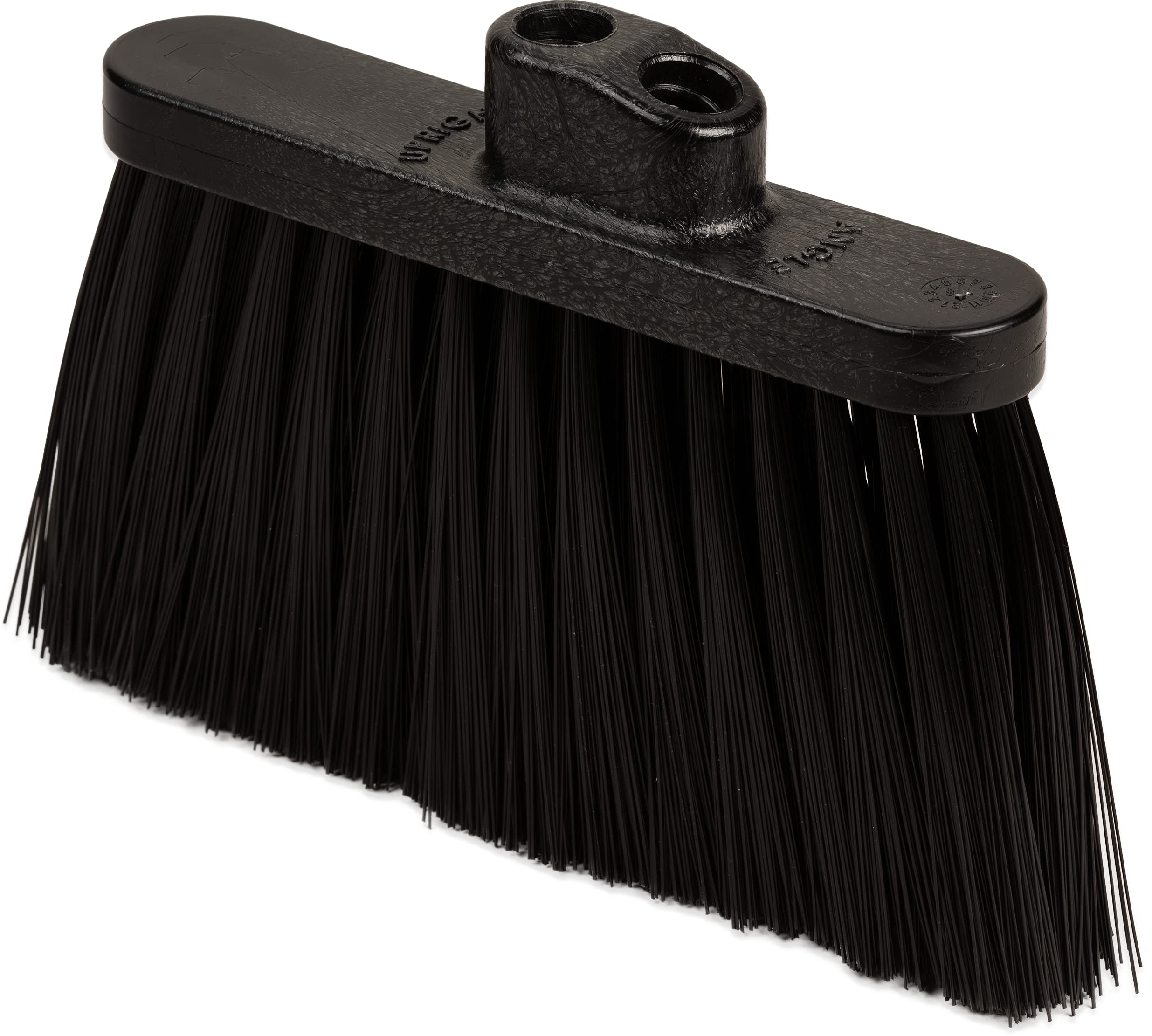 SPARTA 3685403 Flo-Pac Duo Sweep Stiff Filament Light Industrial Broom Head, Polypropylene Bristles, 11" Trim x 11" Width Bristle, 7" Overall Length, Black (Pack of 12)