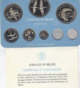 Coinage of Belize 1979 Proof Set